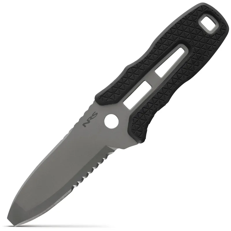 NRS Pilot Knife TITANIUM Kanu Kajak Outdoor PRO Messer-