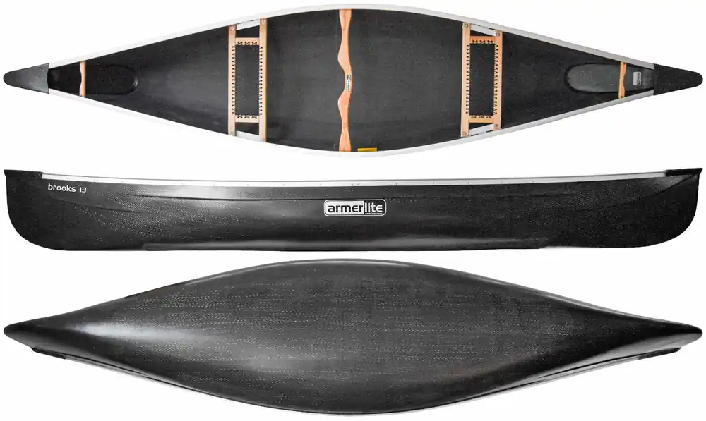 Armerlite Brooks 13 Kanadier mit Alusüllrand-