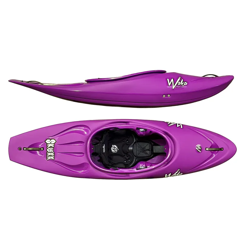 WAKA Kayaks Skuxx Wildwasserkajak , half slice, river player-