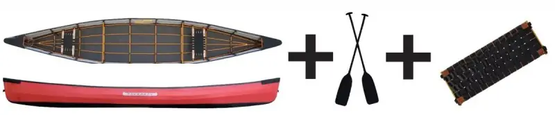 Pakboats PakCanoe 160 Jubelpaket Faltboot Kanadier Komplettset-