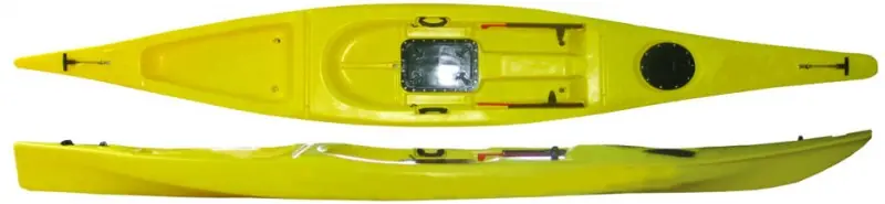KKO "don`t roll" Hybrid Sit on Top Tourenkajak unsinkbar-