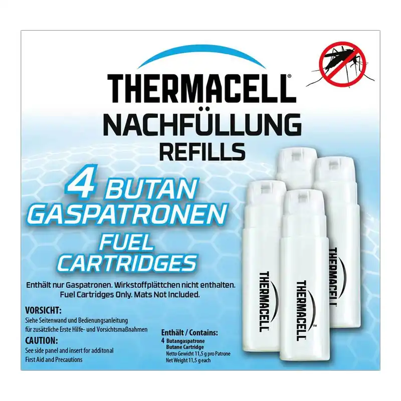 Thermacell Gaskartuschen Thermacell C-4 Butangas Set 48h-