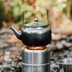 MF Outdoor-Ofen Feststoffkocher "Forest" Edelstahl-