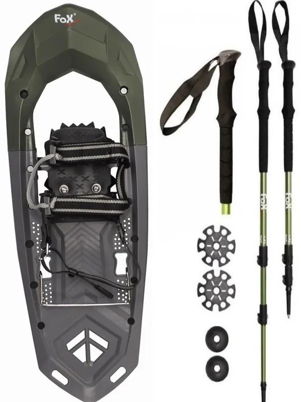 MF Schneeschuh Rover Flex Setangebot mit Tourenstöcken-