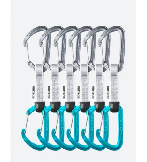 EDELRID PURE WIRE EXPRESS SET SIXPACK (6 stück)-