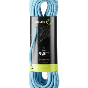 Edelrid BOA 9.8 mm Dynamisches Kletterseil blau-
