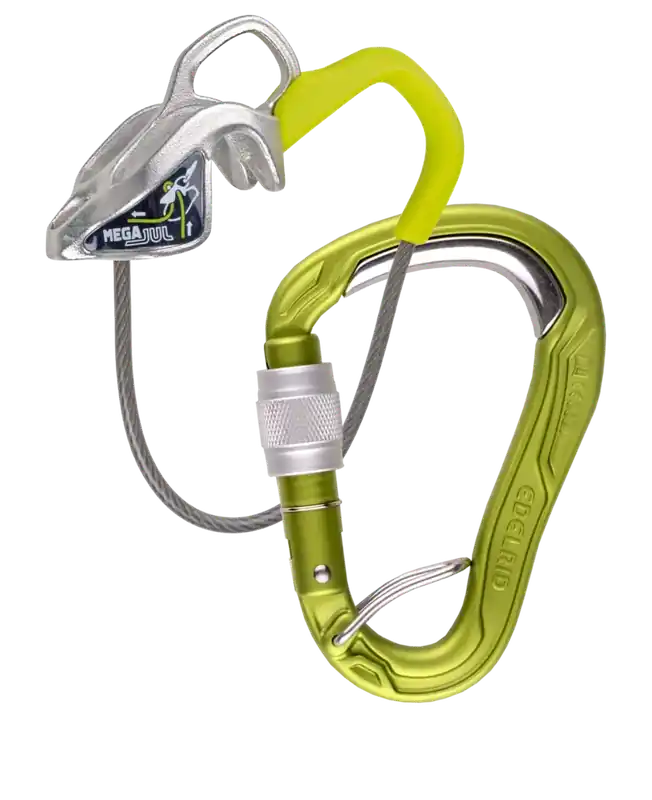 Edelrid MEGA JUL BELAY KIT BULLETPROOF SCREW Sicherungsset-