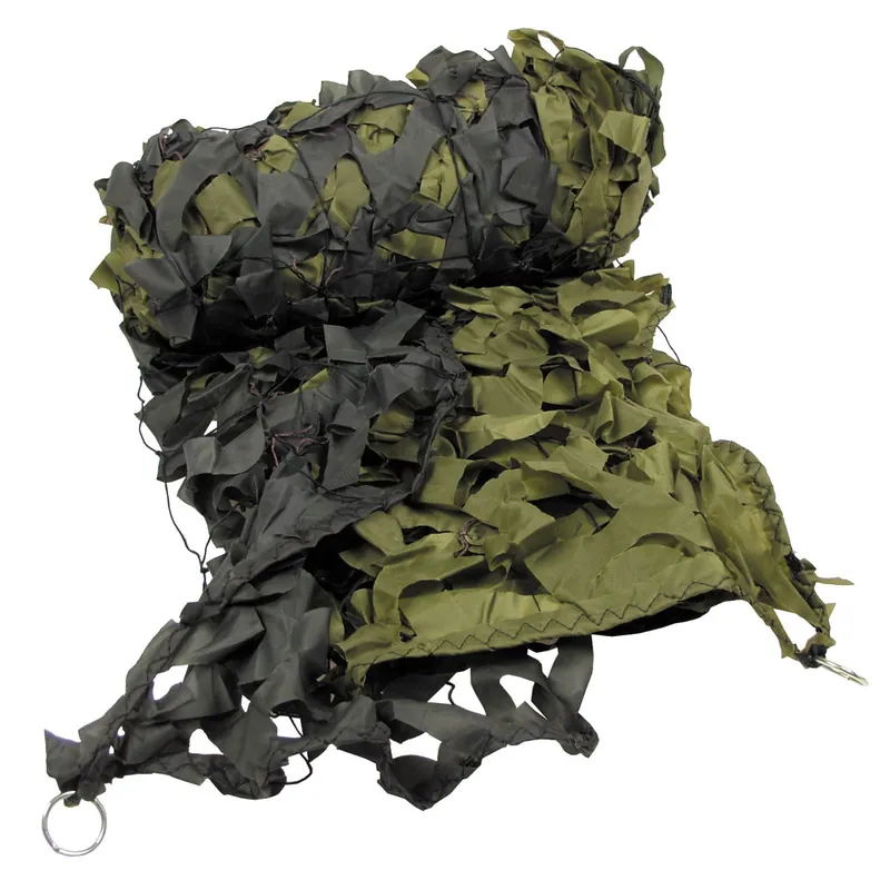 Tarnnetz 2 x 3 m, Oliv mit Trägernetz-