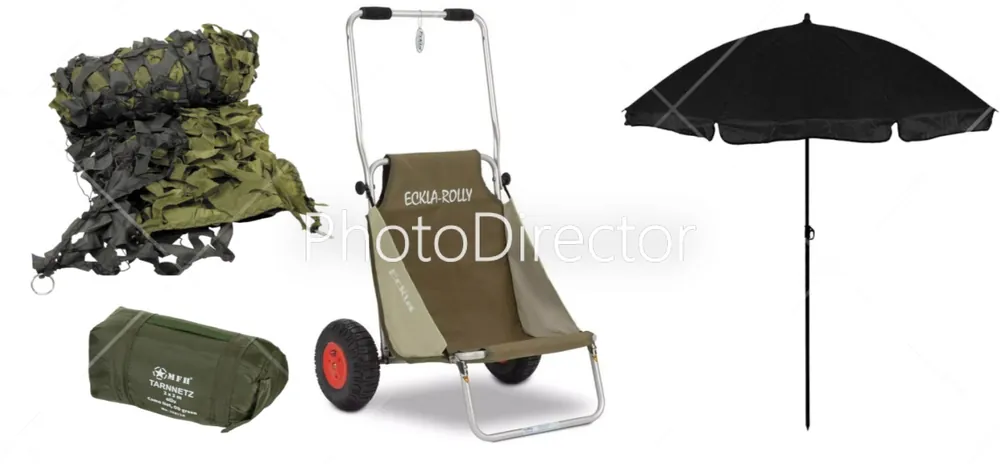 ECKLA (Beach) JAGD ROLLY mobiler Ansitz TARNSET pannensichere Bereifung-
