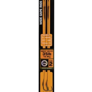 Fox Edges Wide Gape Camotex Semi Stiff Ready Rig