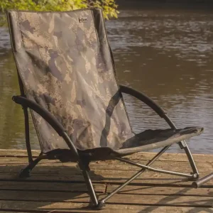 Solar Tackle UnderCover Camo Foldable Easy Chair Low