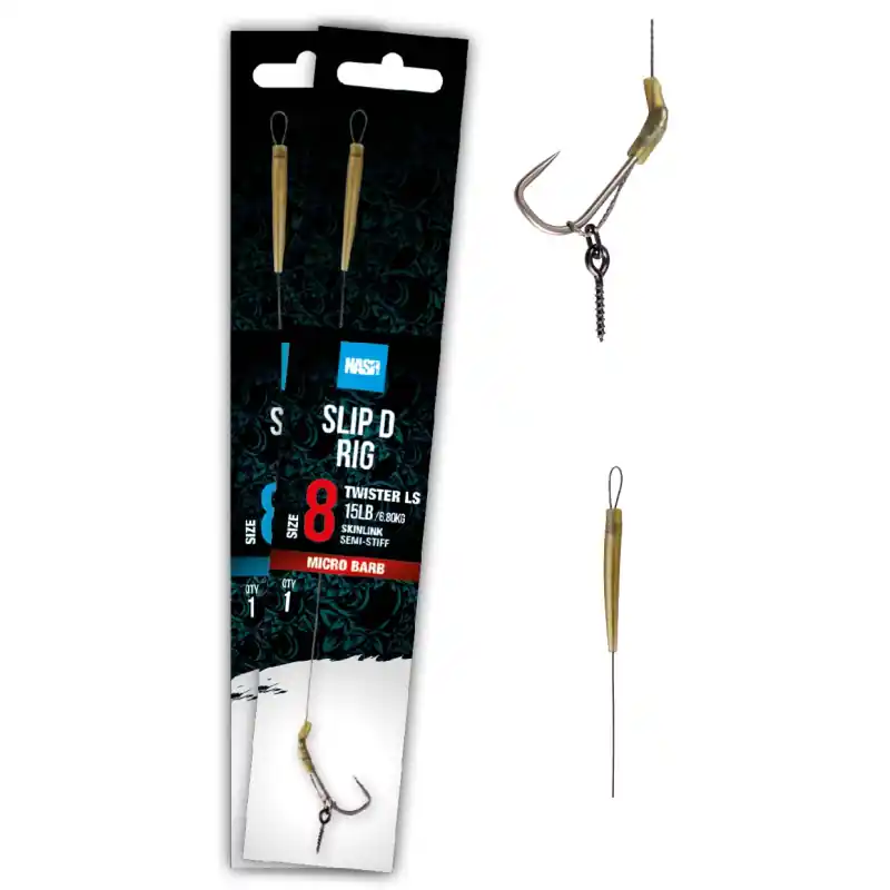 Nash Tackle Slip D Rig Barbed