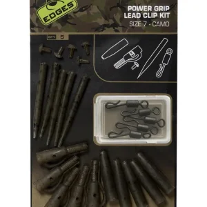 Fox Edges Camo Power Grip Lead Clip Kit