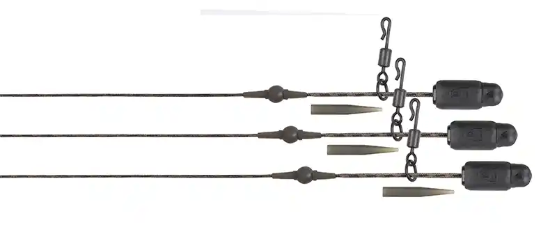 Fox Edges Naturals Heli-Clip Rigs Submerge 3pcs