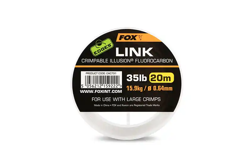 Fox Edges Link Crimpable Fluorocarbon 20m