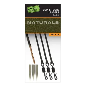 Fox Edges Naturals Copper Core Leaders