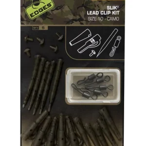 Fox Edges Camo Slik Lead Clip Kit Size 10