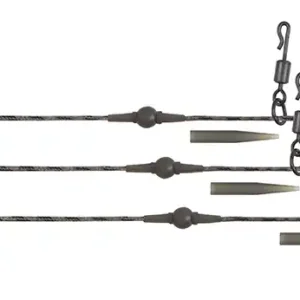Fox Edges Naturals Heli-Clip Rigs Copper Core 50lb 3pcs