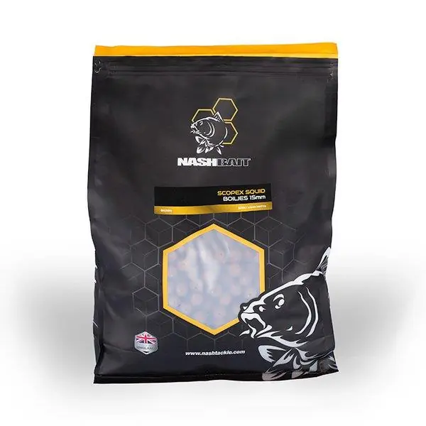 Nash Bait Scopex Squid Boilies 1kg