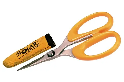 Solar Tackle Serrated Braid Scissors