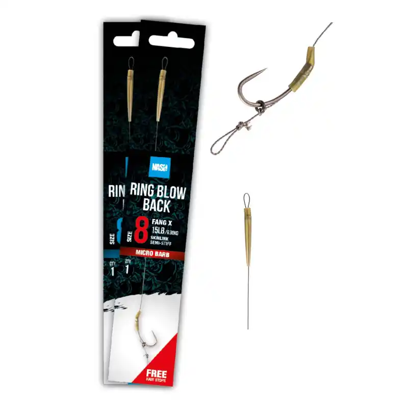 Nash Tackle Ring Blow Back Rig Barbed