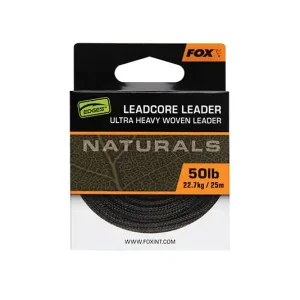 Fox Edges Naturals Leadcore 50lb 22,7kg