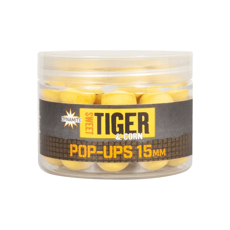 Dynamite Baits Sweet Tiger & Corn Pop-Ups 15mm