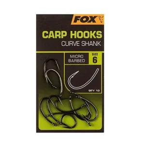 Fox Carp Hook Curve Shank