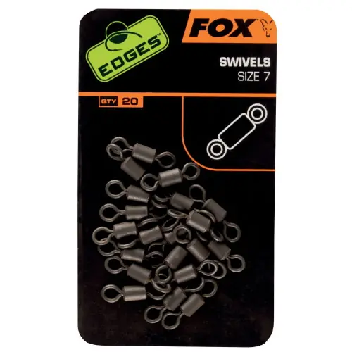 Fox Edges Swivels Size 10