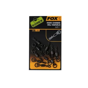 Fox Edges Kwik Change Heli Swivels Size 7 x 10