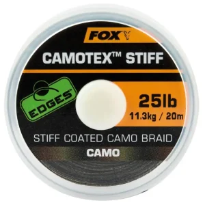Fox Edges Camotex Stiff Coated Camo Braid 20m