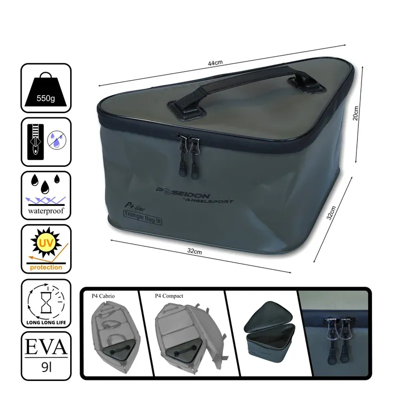 Poseidon P4 Line Triangle Bag
