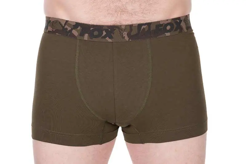 Fox Boxer Shorts Khaki/Black