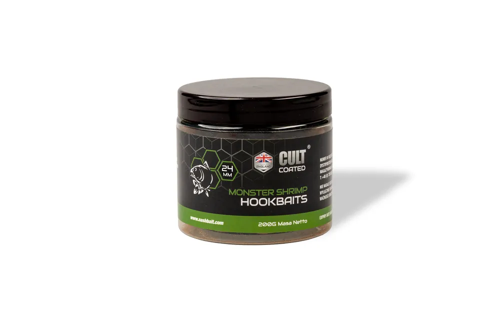 Nash Bait Monster Shrimp Cult Coated Hookbaits