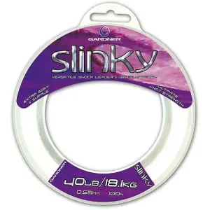 Gardner Slinky Clear Snag Leader 50 lb 22,5kg 0,60mm