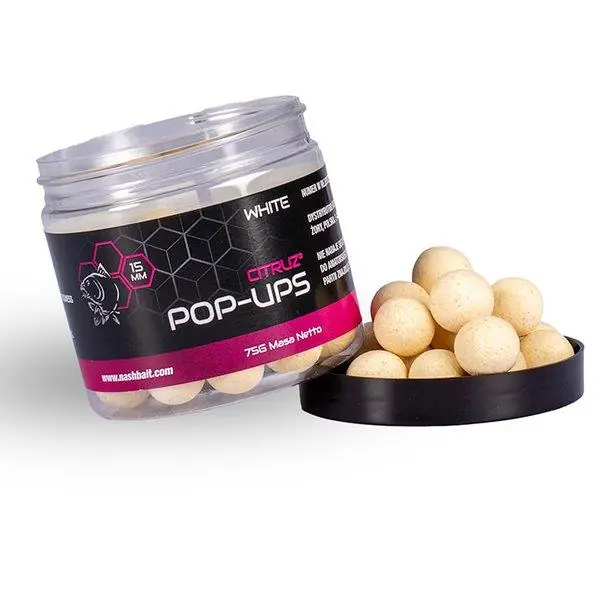 Nash Bait Citruz Pop Ups White 75g
