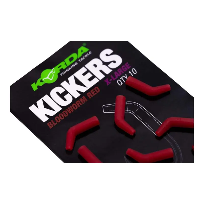 Korda Kickers Bloodworm Red