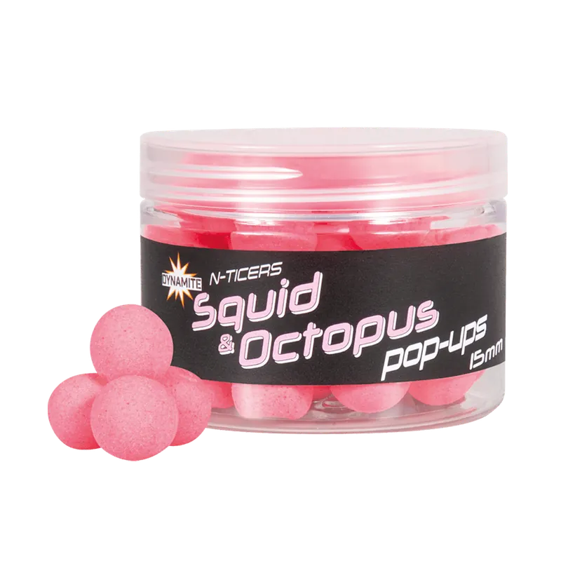 Dynamite Baits N-Ticers Squid & Octopus Pop-Up