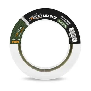 Fox Exocet Pro Low Vis Green Leader 100m 35lb 15,9kg 0,50mm