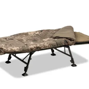 Nash Tackle Indulgence 4 Leg Junior Sleep System Camo