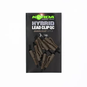 Korda QC Hybrid Lead Clip Gravel/Clay