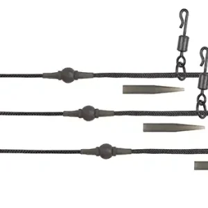 Fox Edges Naturals Heli-Clip Rigs Leadcore 50lb 3pcs