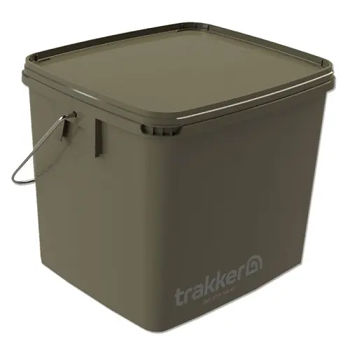 Trakker Olive Square Bucket 13 Ltr.