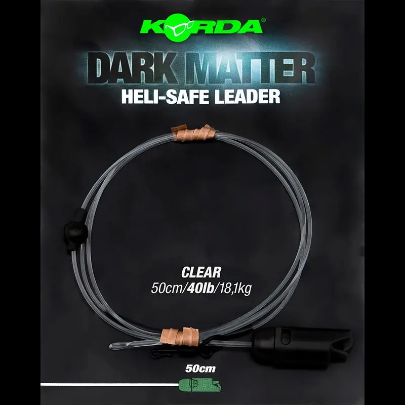 Korda Dark Matter Leader Heli Safe 50cm 40lb