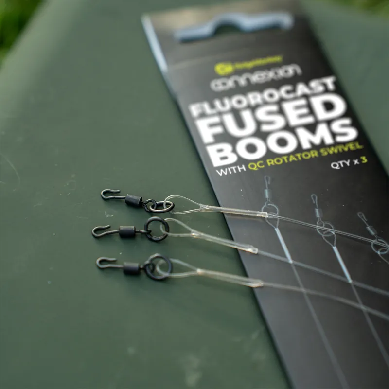 Ridgemonkey FluoroCast Fused Booms QC Rotator Swivel 7"