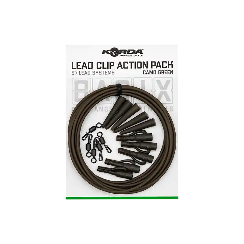 Korda Basix Lead Clip Action Pack