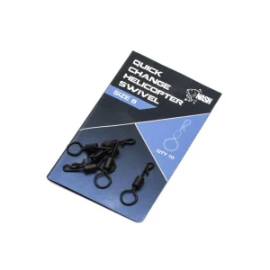 Nash Tackle Quick Change Helikopter Swivel