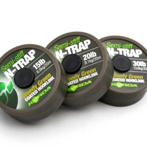 Korda N-Trap Semi Stiff Weedy Green 20m