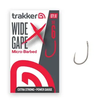 Trakker Wide Gape XS Hooks Micro Barbed