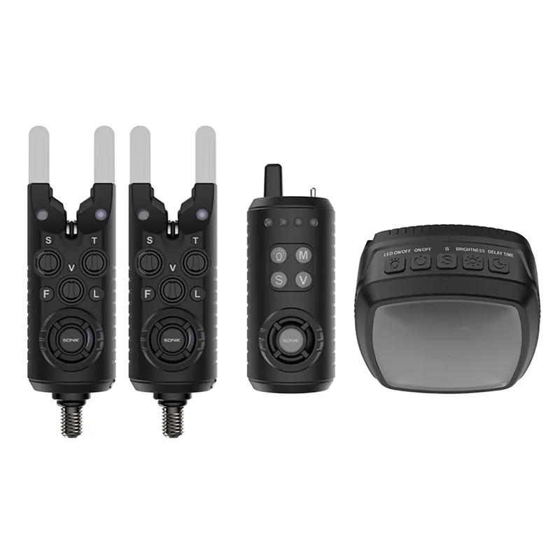 Sonik Gizmo2 Alarm Set 2+1 + Bivvy Lamp